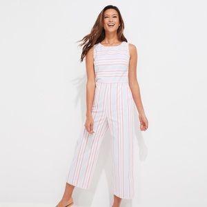 EUC Vineyard Vines Striped Jumpsuit